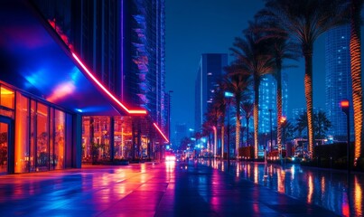 Futuristic Software Development for IoT in a Smart City at Night Highlighting Hands-on Coding and Urban Technology Integration