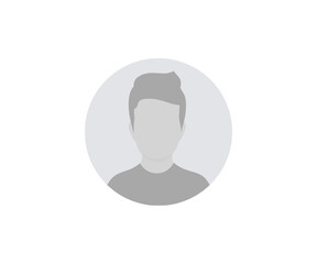 Poster - Avatar of a man icon. Silhouette male. Profiles of abstract people. Unknown or anonymous person vector design and illustration.
