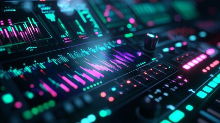 advanced digital interface for analyzing creative software