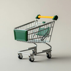 Wall Mural - Supermarket Trolley Isolated