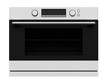 © An - Modern Stainless Steel Built-in Oven isolated on white