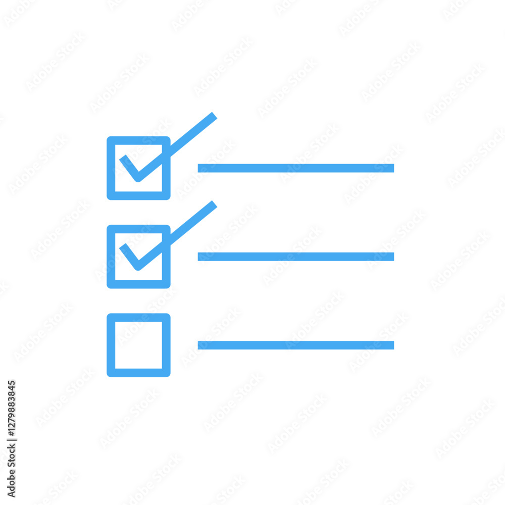 check list and check mark icon Stock Vector | Adobe Stock