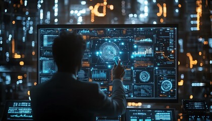 Aufkleber - AI and business intelligence integration