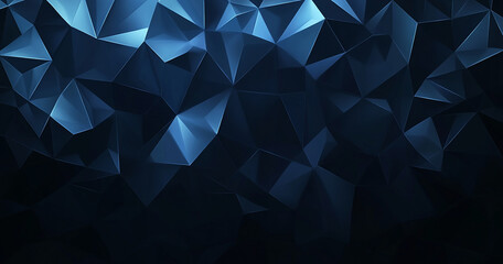  Moody Dark Blue Gradient with Highlights