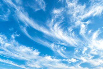 Wall Mural - blue sky background with white clouds.