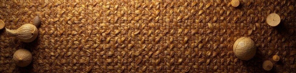 Coarse, woven hessian texture; deep brown tones, material, old