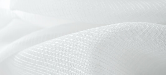 Wall Mural - abstract luxury white fabric texture background