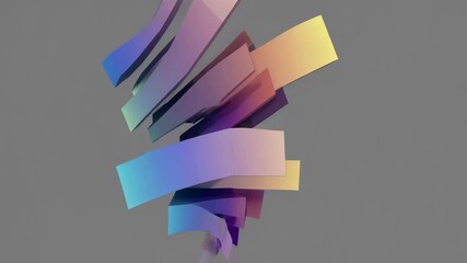 Fototapete - Gradient Evolution Display