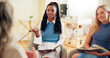 © Flashizzle/peopleimages.com - Happy women, interns and discussion with coach in meeting for learning, staff training or workshop at office. Female people, junior employees or mentor with support or smile for project or seminar