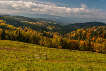 Wall Mural - autumn in the mountains