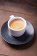 © Eugeniusz Dudziński - Cup of coffee on wooden background. Soft focus. Copy space