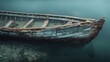 © Anisah - Submerged relic, haunting decay of a vintage vessel in serene waters