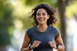 © Niks Ads - young woman running early morning