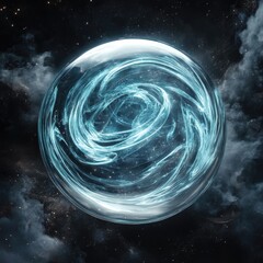Wall Mural - Celestial Nebula Art