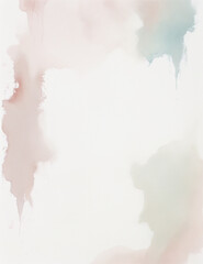 Wall Mural - grunge paper background - abstract pale pink splash background - generative ai