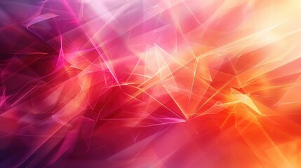 Wall Mural - abstract vibrant background with bright colors and dynamic light effects creating an energetic and m