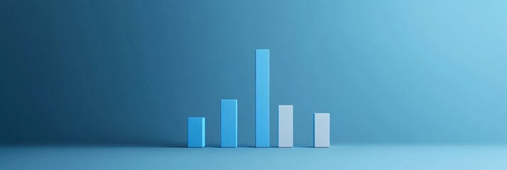 Leinwandbilder - Corporate growth analysis displays low sales transformed into rapid growth through strategic improvements. Generative AI