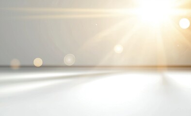 Wall Mural - png captures of yellow light reflections, enhanced by yellow neon. bright light lens. png spotlight 