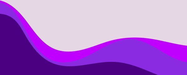 Wall Mural - purple wave abstract background