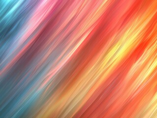 Wall Mural - develop a high-quality pastel pattern for a sky with muted, blurred hues and horizontal lines