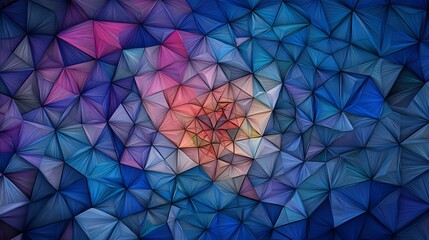 Wall Mural - an abstract design with neon lines crossing on a dark background, ideal for adding promotional conte