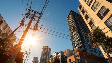 as an element of a smart grid, this sophisticated power line utilizes sensors and communication devi