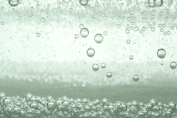 Wall Mural - Refreshing soda water as background, closeup view