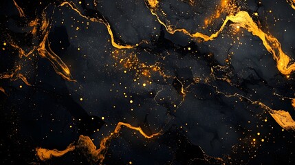 Aufkleber - Captivating digital art depicting a powerful dynamic explosion of fiery energy erupting against a dark cosmic backdrop creating a stunning visual of cosmic chaos and radiant celestial brilliance