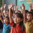 © MrAoffer - Eager Students Participating in Class Discussion