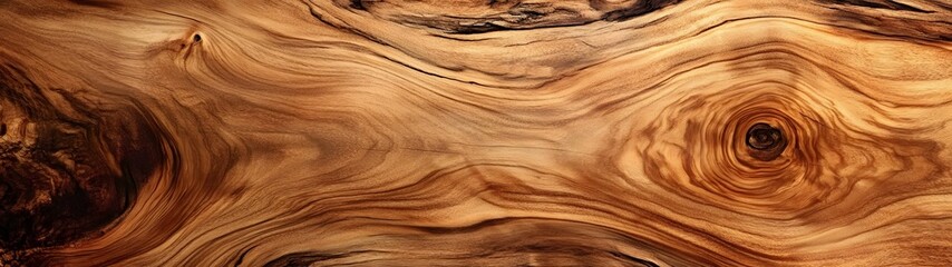 Poster - Closeup view of intricate wooden texture with natural grain patterns weathered and aged appearance evoking a rustic organic and minimalist style design