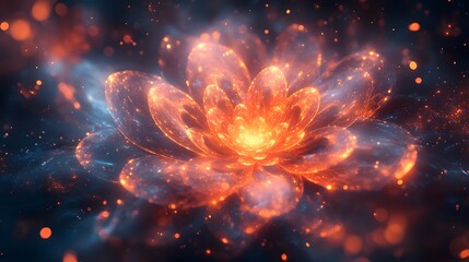 Aufkleber - Dazzling cosmic explosion of brilliant stellar energy and luminous interstellar fusion in the boundless expansive and majestic universe
