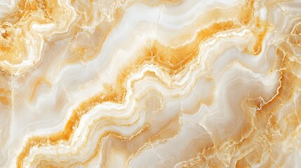Aufkleber - Elegant beige marble texture with golden swirling patterns and veins  This natural stone material can be used for a variety of luxury and premium backgrounds designs textures and graphics