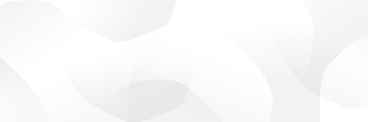Wall Mural - abstract white geometric banner design background.