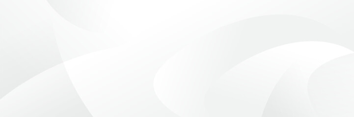 Wall Mural - abstract white geometric banner design background.
