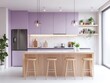 © Maryogi - The modern kitchen showcases an interior with style and elegance