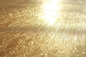 Wall Mural - shiny brushed gold texture background, evoking luxury and warmth.