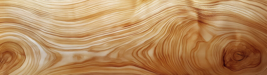 Aufkleber - Mesmerizing Wooden Texture With Swirling Patterns and Natural Grain   Detailed Close Up View of Intricate Wood Grain and Rustic Earthy Hues