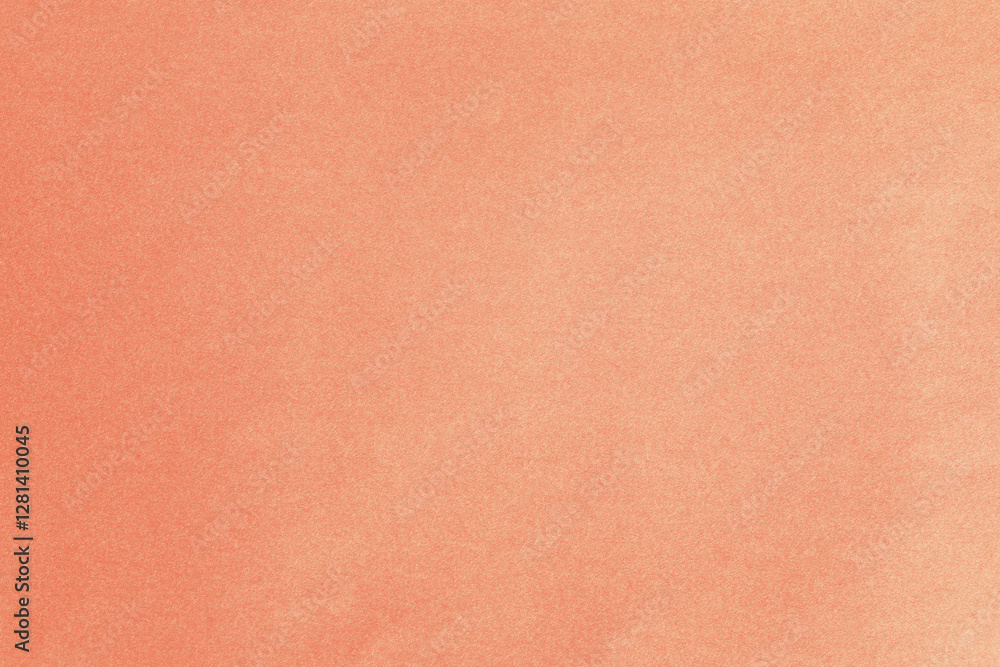 Orange paper texture background with grains surface