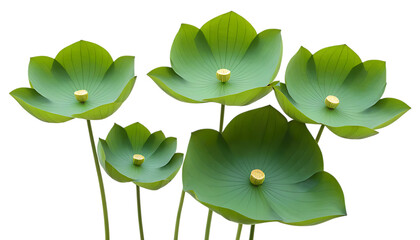 green lotus leave png