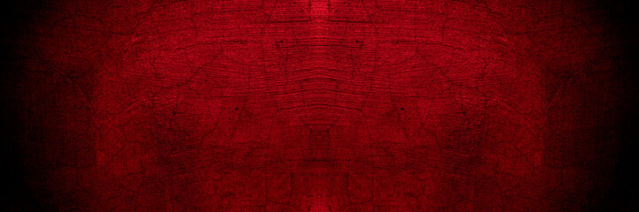 Wall Mural - Old wall texture cement black red  background abstract dark color design are light with white gradient background.