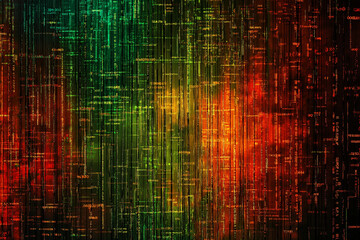 Wall Mural - programming code abstract technology background of software developer and computer script