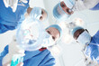 © peopleimages.com - Doctors, oxygen and mask in surgery in theatre of anaesthesia safety, emergency procedure and ppe. Below, tools and gas for sleeping, operation gear and medical treatment of healthcare service
