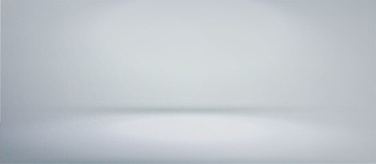 white grey studio room. limbo light background. abstract 3d gradient backdrop for product presentati