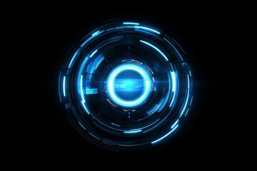 future-oriented tech interface: a digital network of creative innovation