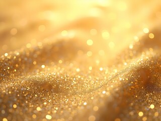 golden bokeh background