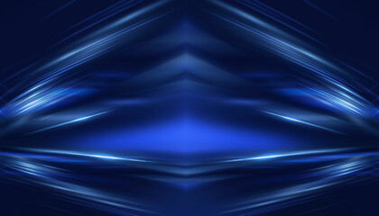 Wall Mural - abstract neon background. sound wave design element.