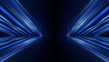 Wall Mural - abstract neon background. sound wave design element.