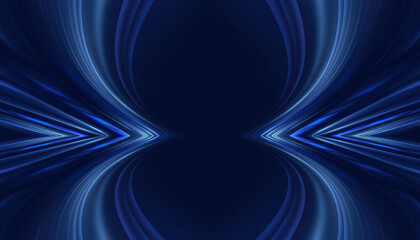 Wall Mural - abstract neon background. sound wave design element.