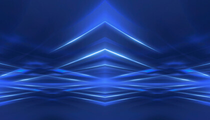 Wall Mural - abstract neon background. sound wave design element.