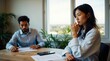© Alex Pios - business meeting businesswoman woman young office portrait colleague group teamwork seminar businessperson startup creative training friendly asian japanese